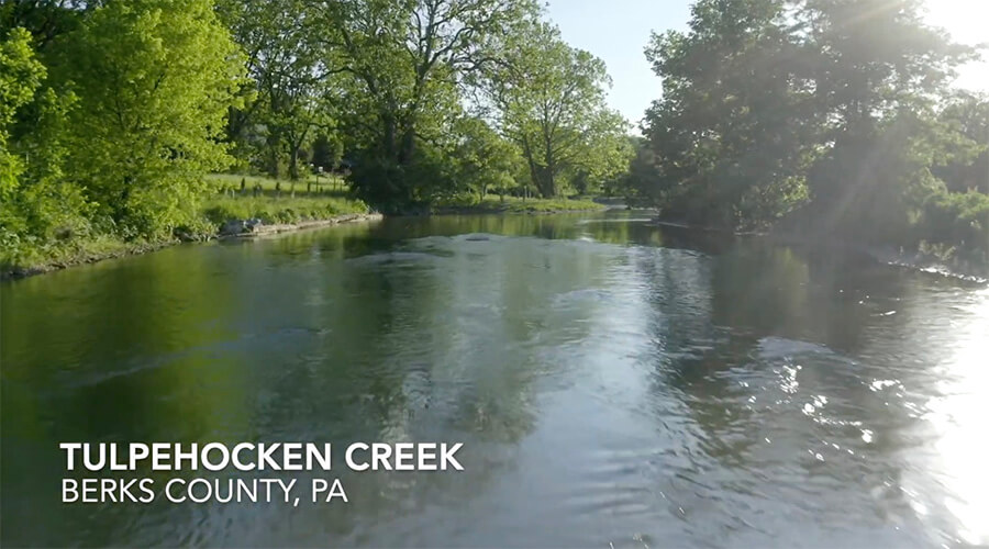 Tulpehocken creek restoration video thumbnail